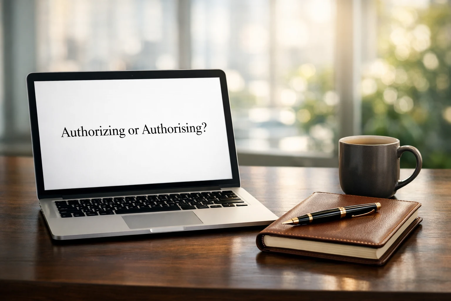 authorizing or authorising