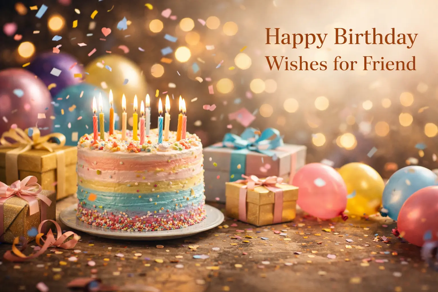 happy birthday wishes for friend