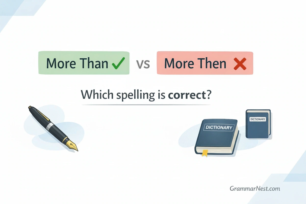 More Then or More Than