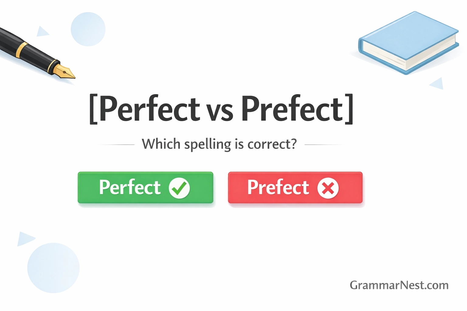 Perfect vs Prefect