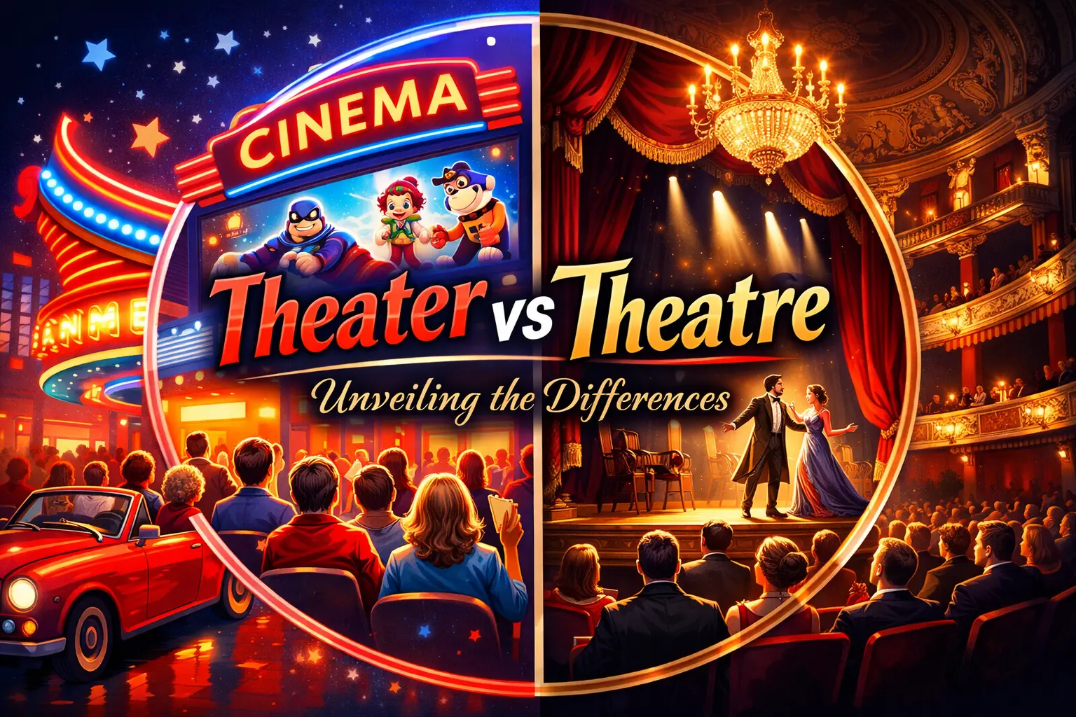 theater vs theatre