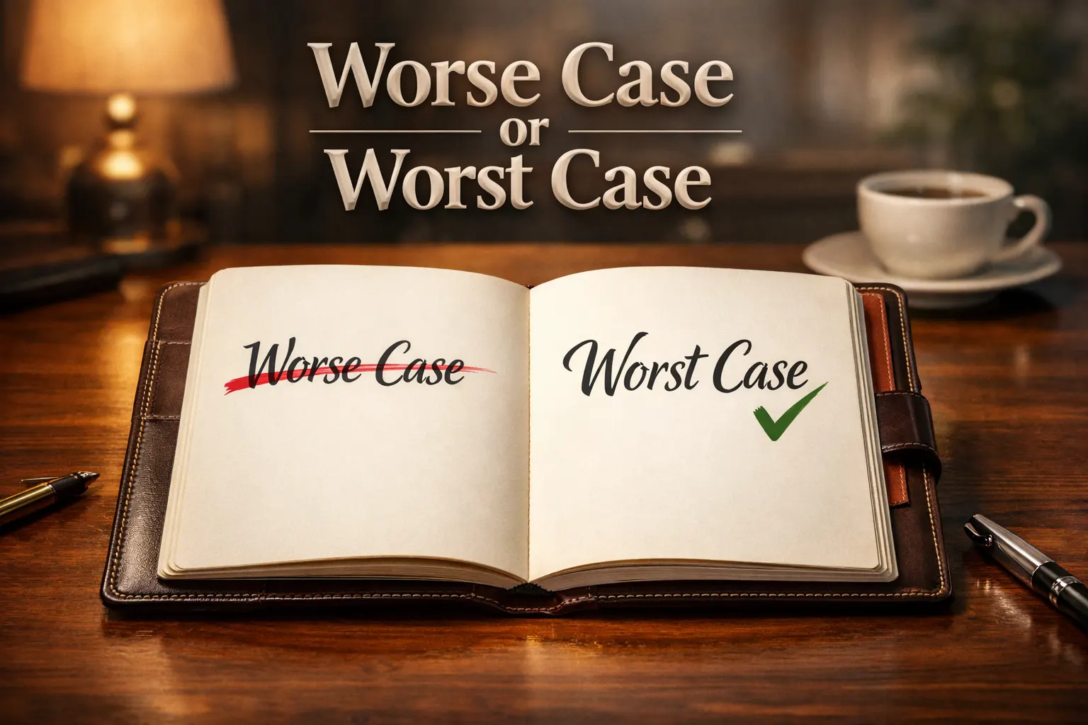 worse case or worst case
