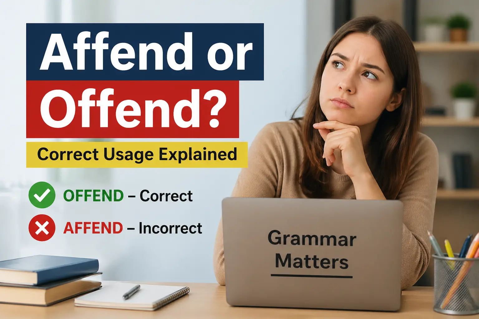 Affend or Offend