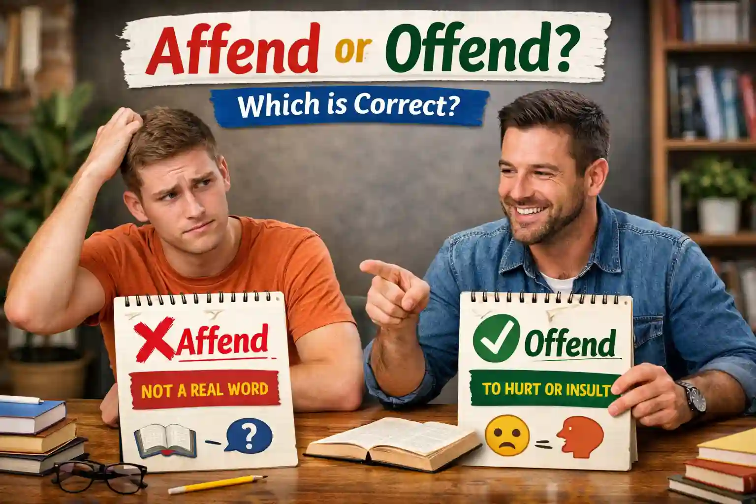 Affend or Offend