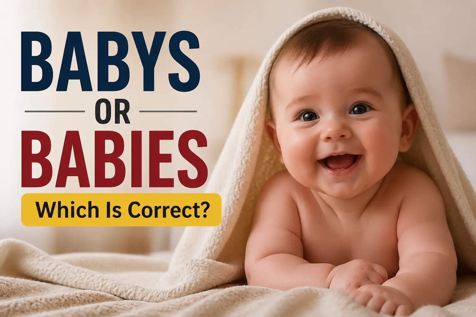Babys or Babies