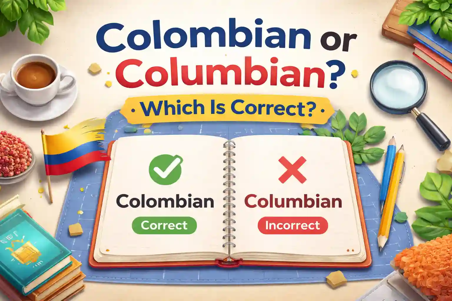 Colombian or Columbian