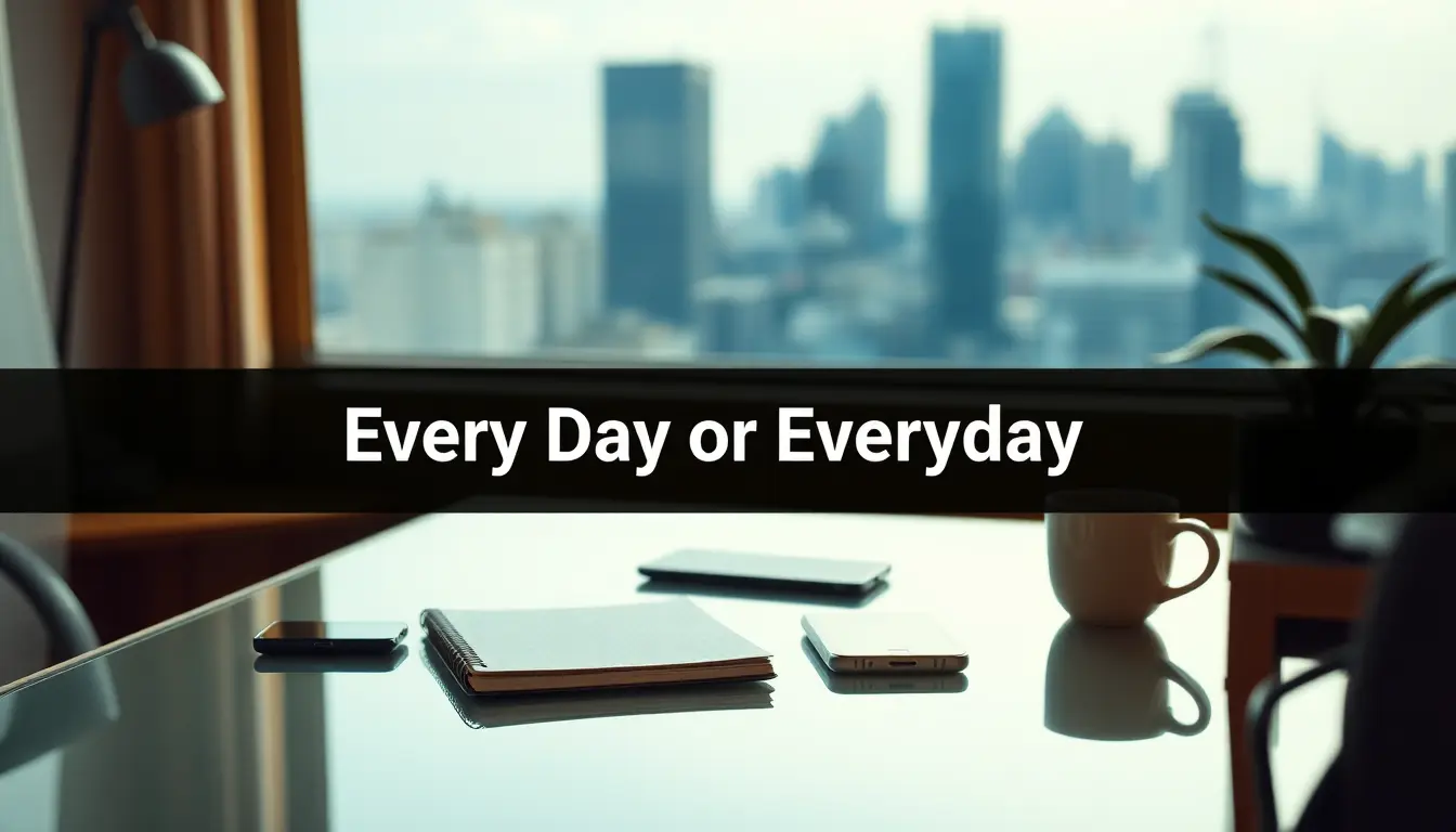 Every Day or Everyday