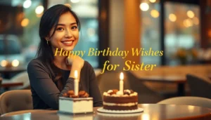 happy birthday wishes for sister