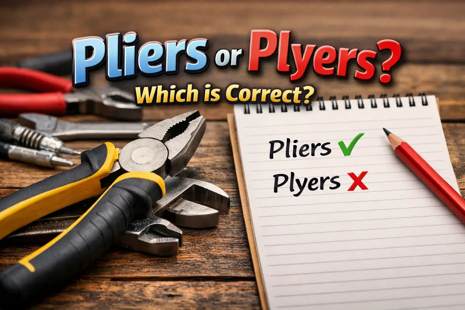 Pliers or Plyers