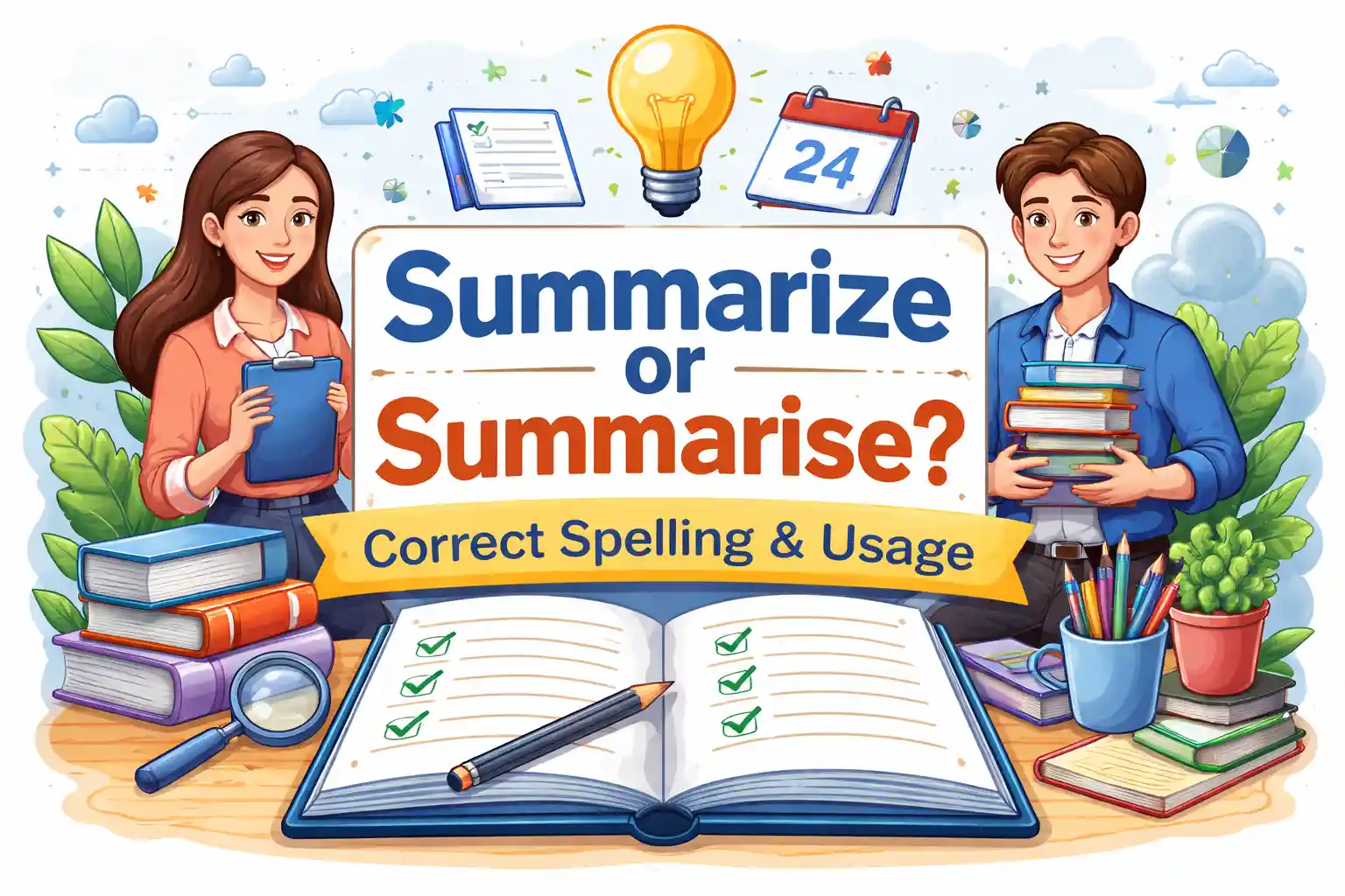 Summarize or Summarise