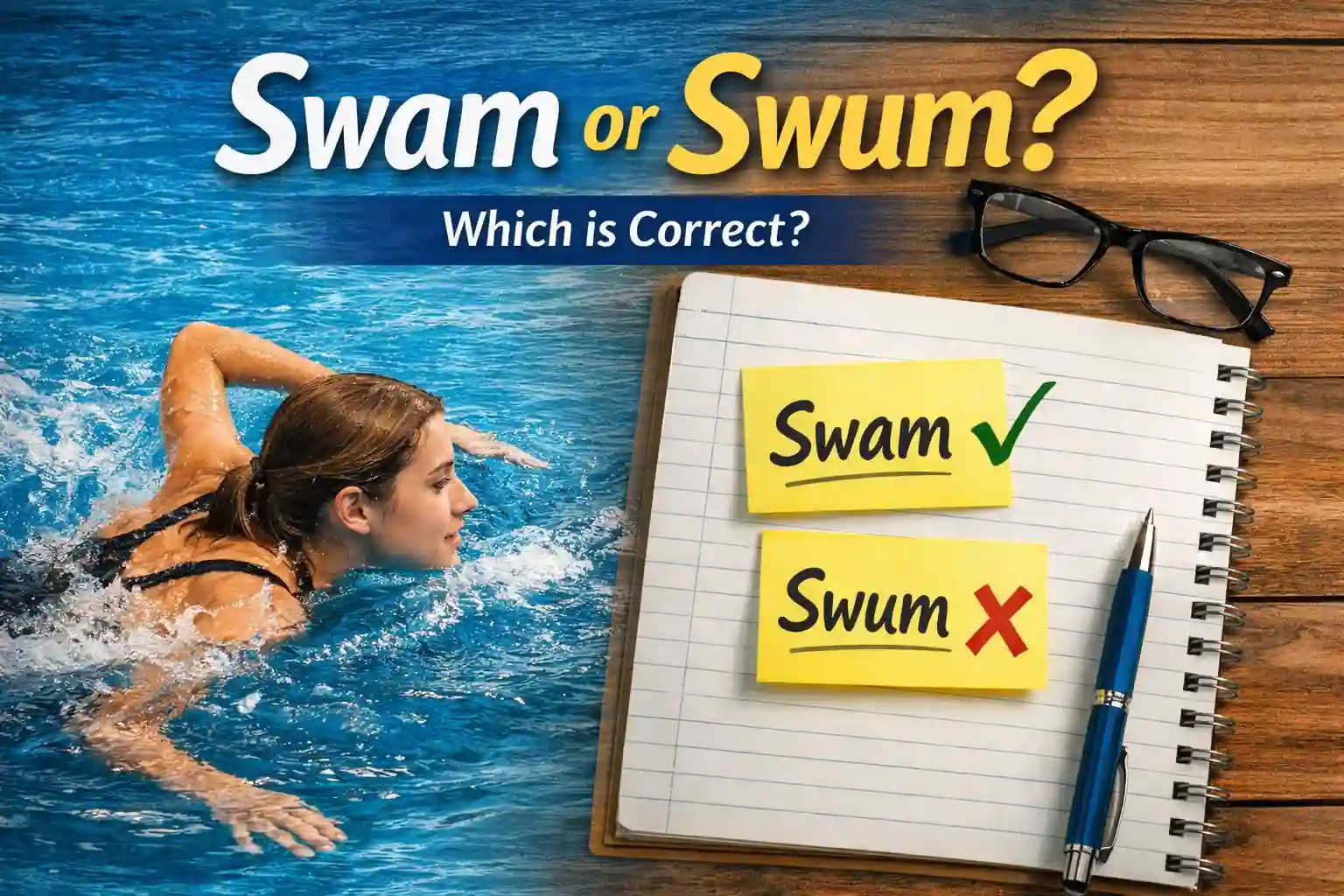 Swam or Swum