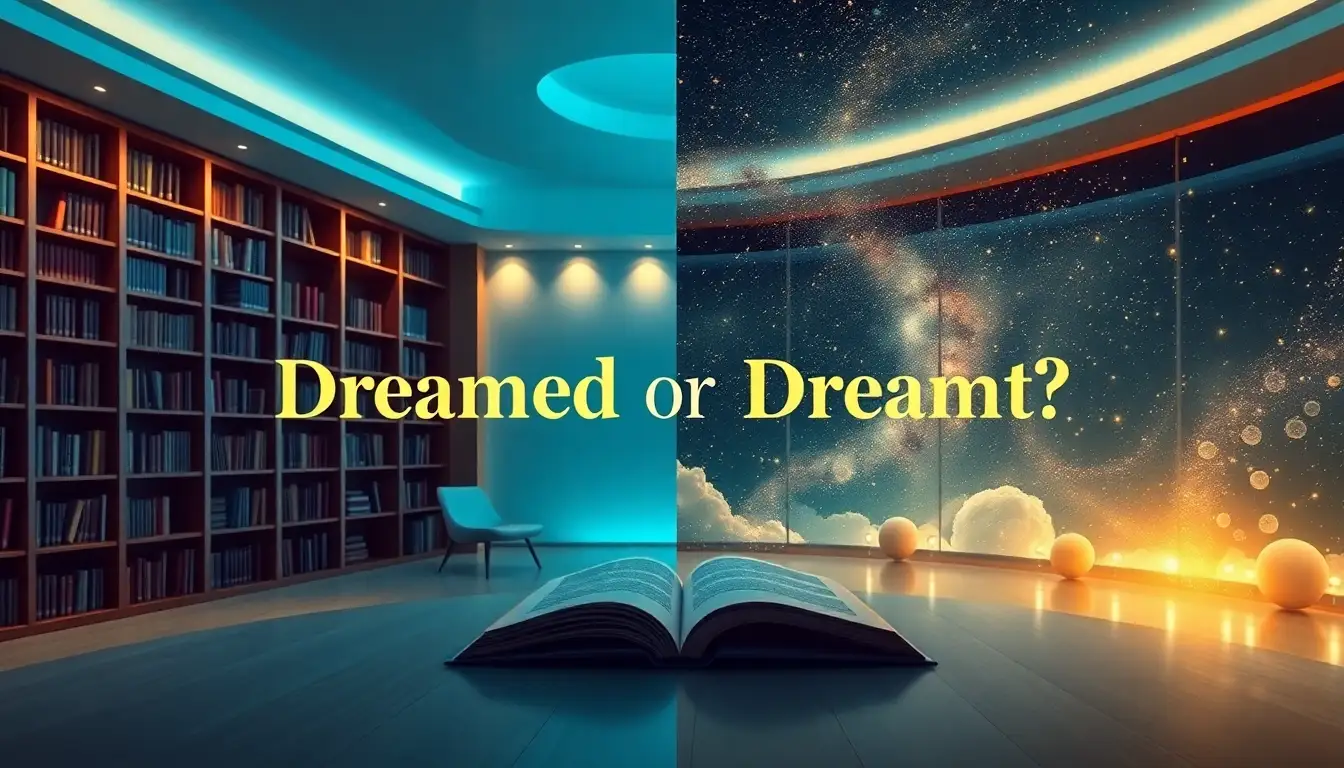 Dreamed or Dreamt