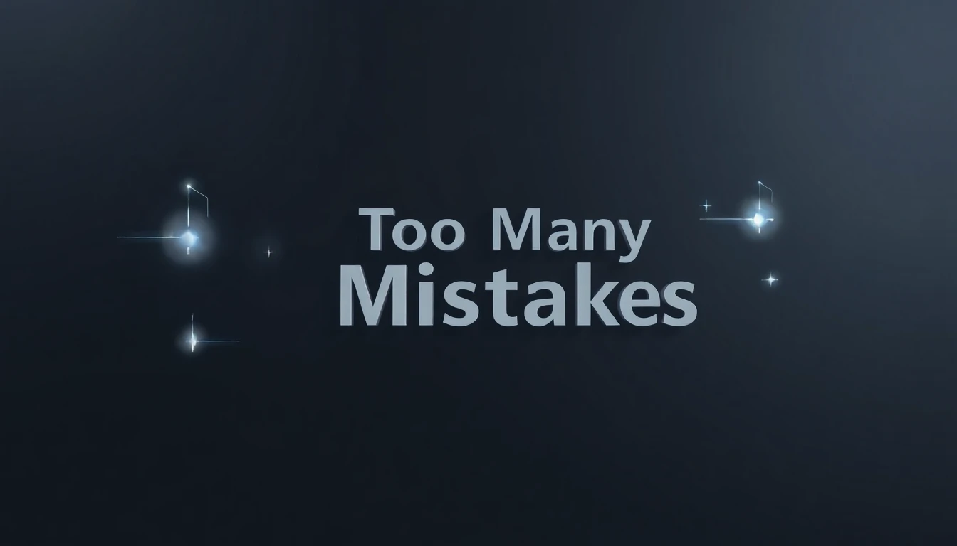 Too Many Mistakes